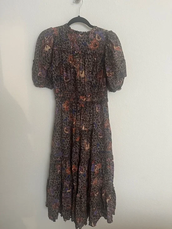 NWT ULLA JOHNSON Virginia dress 2 $595 - Picture 8 of 11